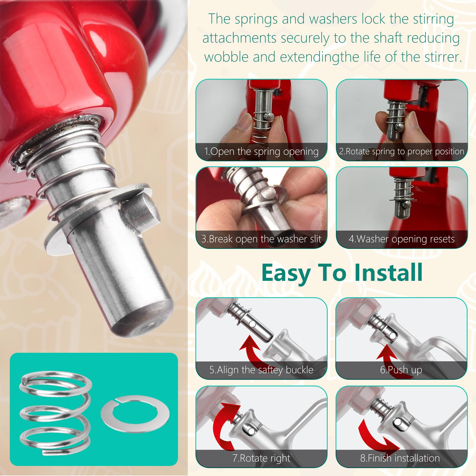 Amazon.com: Stainless Steel Replacement Accessories Kit for